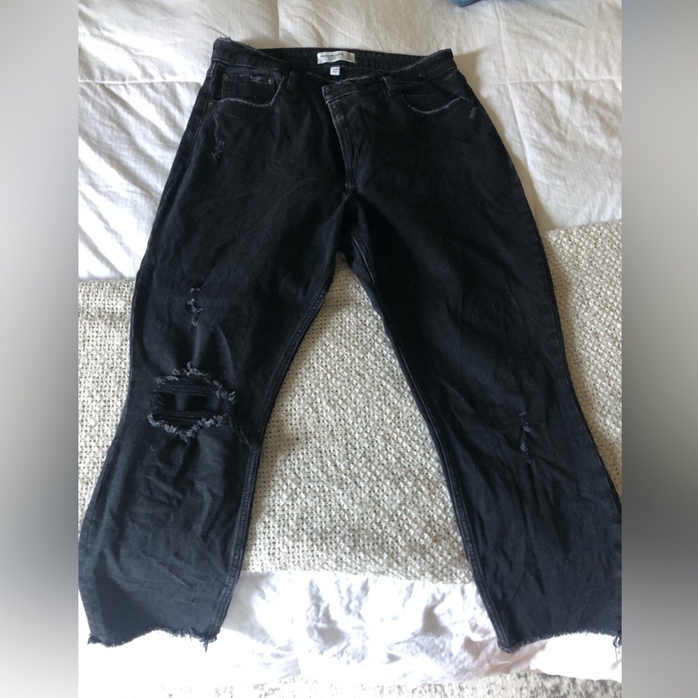 Abercrombie curve love high rise skinny